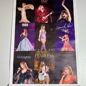 Taylor Swift Concert Collage Poster